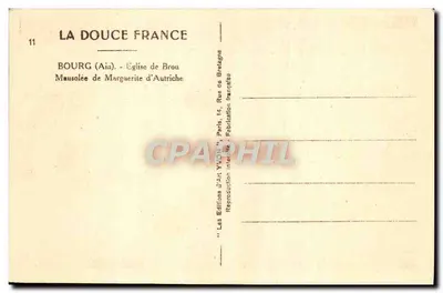 Bourg (Ain) - Igreja de Brou - Mausoléu de Marguerite da Áustria — Verso