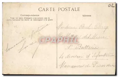 Braine — Pequeno ponte construído sob Carlos Magno — Mme Houtlette, editor G.N. n°1 — Verso