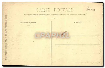 Pontavert - Most nad Aisne — wydawca Ch Lefèvre — Rewers