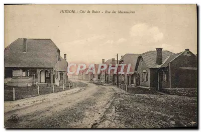Hirson - Cidade de Buière - Rua dos Mecânicos — editor Alphonse Dauphant