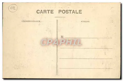 Longpont (Aisne) — Vista interna das Ruínas da Abadia — Bollet, edit. Longpont (Aisne) — Verso