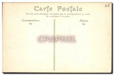 Soissons — A Catedral — ND PAX — Verso