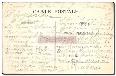 St-Quentin — Hotel de Ville — P. D. — Verso