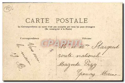 Château-Thierry — Ogólny widok — Fototypia Y. 1907 — Rewers