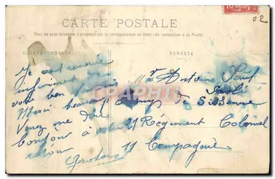Laon - Antigua Puerta de los Chenizelles — D.G., Ed., Laon, n°33 — Reverso