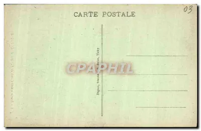 Fonte intermitente de Vichy-Bellerive — n° 556 — editor Idéal — Verso