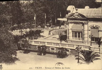 Vichy - Terrasse e Teatro do Casino — editor anônimo, n° de série 535