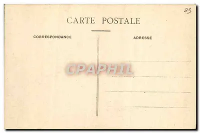 Vichy - Terrasse e Teatro do Casino — editor anônimo, n° de série 535 — Verso