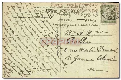 Vichy - Lago dos Cisnes — editor anônimo, n° 410 — Verso