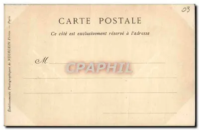 Vichy — Estabelecimento Termal, o Salão — Coleções ND Fot — Verso