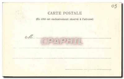 Vichy — Estabelecimento termal — D'Erville, Edit., Vichy — Verso