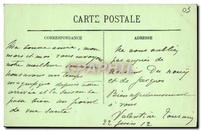 Vichy — Un Coin du Casino — LL — Rewers