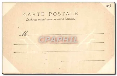 Vichy — Hotel du Palais, rue de Nîmes — D'Erville, wydawca — Rewers