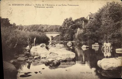 Hérisson (Allier) — Valeia da Aumance e seus Cantos Pitorescos — Edit. Péguy