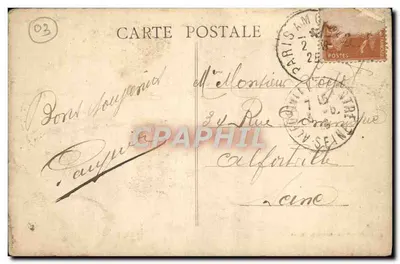 Hérisson (Allier) — Valeia da Aumance e seus Cantos Pitorescos — Edit. Péguy — Verso