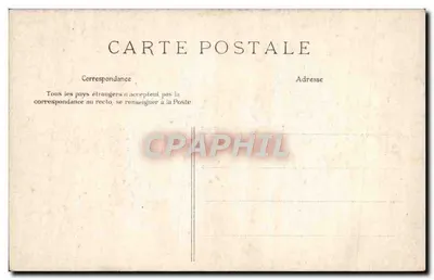 Kolosalna statua Najświętszej Panny Maryi na skale Bonnevie — L'AUVERGNE MURAT — Lith. Barreau, Saint-Cast (Lao) — Rewers