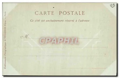 Vichy — Pałac Źródeł — kolekcja ND Phot — Rewers