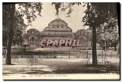 Vichy - O Casino visto do Parque