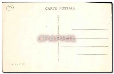 Vichy — O Pequeno Casino — J. Gautierfangeas, Olliergues — Verso