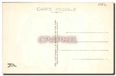 Vichy — Basen Cygani — La Cigogne, n° 534 — Rewers