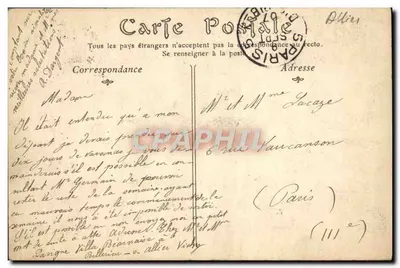 Vichy — Het Casino — ND Fot — Achterkant
