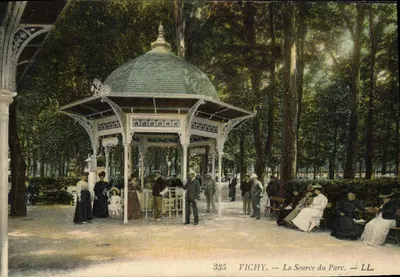 Vichy — A Fonte do Parque — LL. — n° 335