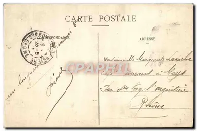 St-Germain-des-Fossés — Vista Geral — BOURBONNAIS — Verso