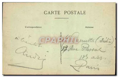 Montluçon — Most Wysp — Lib. F. Pointud, Montluçon — Rewers