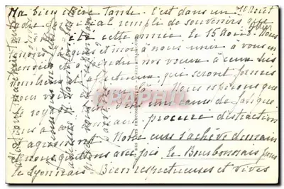 Bourbon-l'Archambault — O Castelo, a Moinha e o Lago — LL 9 — Verso