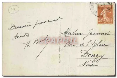 Vichy — Zamek Bourbon-Bussel — wydawca anonimowy, n° 132 — Rewers