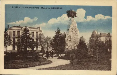 Vichy — Novo Parque — Monumento Gilbert