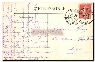 Vichy — Kasyno — Kąt Terrasy — LL. n°19 — Rewers