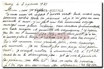 Castelo de Chateldon — Arredores de VICHY — G. D'O. 139 — Verso