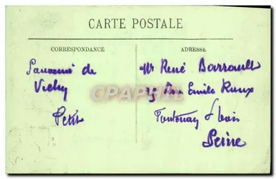 Vichy — Interior do Palácio das Fontes — LL. — n° 202 — Verso