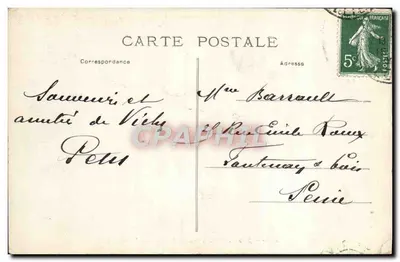 Vichy — a Grande Grille, Visão geral — Allier — 279 — I.L. — Verso