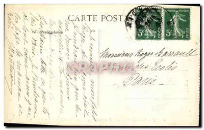 Vichy — Bron van de Celestinen — Temperatuur 15 graden — Debiet 6.000 liter per uur — Achterkant