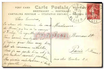 Vichy — O Parque e a Fonte Lardy — ND Fot. n°154 — Verso