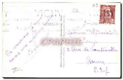 Vichy — Bron van de Grote Griezel — De Kikker — Achterkant
