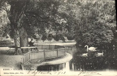Vichy - O Lago no Grande Parque — Edição Giletta, n° 8285