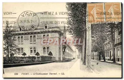Vichy — O Estabelecimento Termal — LL. — Imp. Lévy Fils