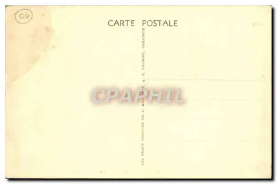 Arredores de CASTELLANE — O Verdon e a barragem de Castillon — Editor A. Mollet, Grenoble — Verso