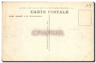 Túnel na estrada de Caffarels, a Cascata — Féraud barbeiro, Annot (B.-A.) — Verso
