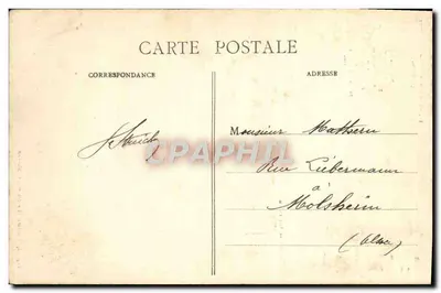 Obelisk na Mont-Genève — (1866 m.) — Wyd. Pap. Chautard, Briançon i Ste-Catherine — Rewers