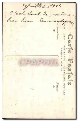 Environs de la GRAVE-EN-OYSANS (Hautes-Alpes) — Les Glaciers du Mont de Lans, vista tirada do Plateau de Paris — editor não identificado, n° 158 — Verso