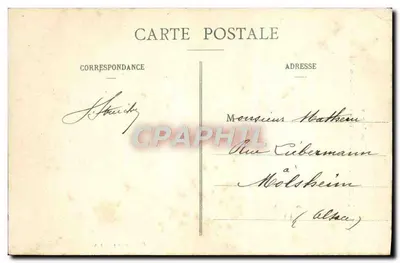 Les Alpes - Vallée de Molines - Une Demoiselle coiffée - Le Queyras, n°798 — Verso