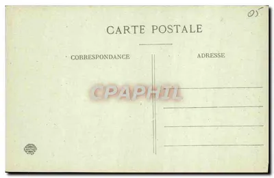 As Alpes — Gorges do Guil — V. Fournier, editor Gap, n° 1704 — Verso