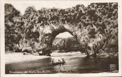 Environs de Vals-les-Bains — Le Pont d'Arc — Coleção Vais, N° 10