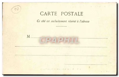 Villaggio & Torre penchée di Soyons — Collezione P. P., Valence — n° 123 — Verso