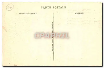 Lalouvesc (Ardèche), 1.050 m. di alt. — Soggiorno estivo molto piacevole. Ingresso della città e strada per Saint-Bonnet — Verso