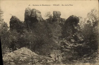 Arredores de Monthermé - THILAY - Roc de la Tour